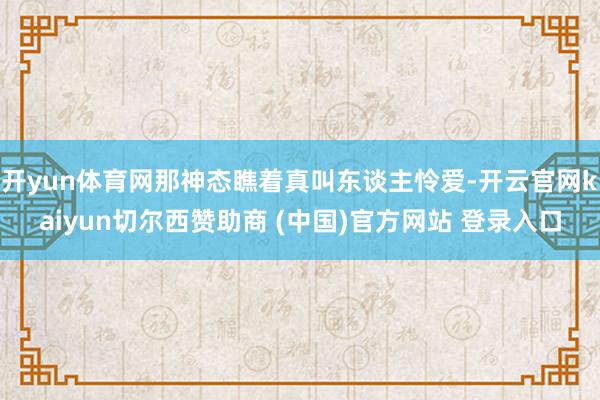 开yun体育网那神态瞧着真叫东谈主怜爱-开云官网kaiyun切尔西赞助商 (中国)官方网站 登录入口