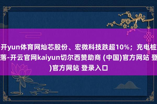 开yun体育网灿芯股份、宏微科技跌超10%；充电桩看法回落-开云官网kaiyun切尔西赞助商 (中国)官方网站 登录入口